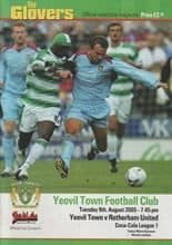 Yeovil Town v Rotherham United 09-Aug-2005
