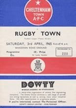 Cheltenham Town v Rugby Town 03-Apr-1965