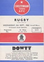 Cheltenham Town v Rugby 08-Sep-1965