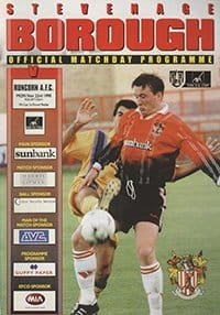 Stevenage Borough v Runcorn 23-Nov-1998
