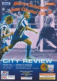 Chester City v Rushden & Diamonds 17-Dec-2005