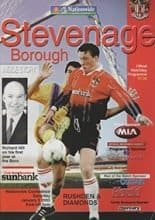 Stevenage Borough v Rushden & Diamonds 03-Jan-2000