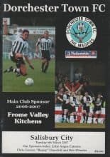 Dorchester Town v Salisbury City 06-Mar-2007