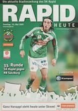 Rapid Vienna v Red Bull Salzburg 10-May-2009