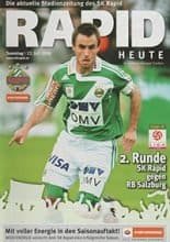Rapid Vienna v Red Bull Salzburg 12-Jul-2008