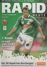 Rapid Vienna v Red Bull Salzburg 19-Aug-2007