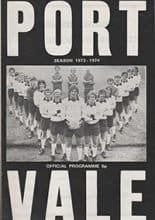 Port Vale v Scarborough 15-Dec-1973