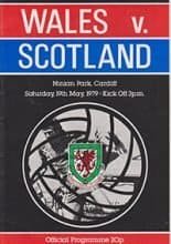 Wales v Scotland 19-May-1979