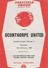 Sheffield United v Scunthorpe United 13-Feb-1960