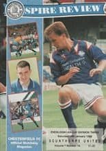 Chesterfield v Scunthorpe United 14-Jan-1995