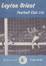 Leyton Orient v Scunthorpe United 14-Apr-1962