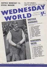 Sheffield Wednesday v Scunthorpe United 24-Jan-1970