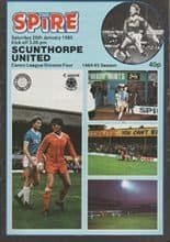Chesterfield v Scunthorpe United 26-Jan-1985