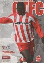 Cheltenham Town v Scunthorpe United 06-Jan-2007