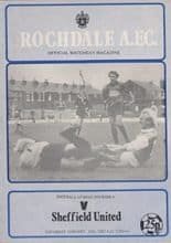 Rochdale v Sheffield United 16-Jan-1982