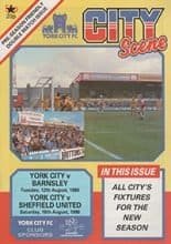 York City v Sheffield United 16-Aug-1986