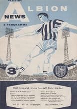 West Bromwich Albion v Sheffield United 16-Nov-1961