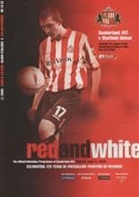 Sunderland v Sheffield United 22-Jan-2005
