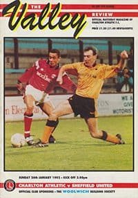 Charlton Athletic v Sheffield United 26-Jan-1992