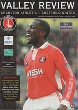 Charlton Athletic v Sheffield United 26-Feb-2000