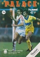 Crystal Palace v Sheffield United 30-Mar-1985