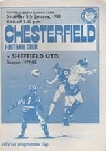 Chesterfield v Sheffield United 05-Jan-1980