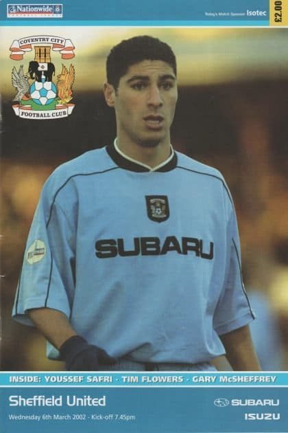 Coventry City v Sheffield United 06-Mar-2002