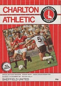Charlton Athletic v Sheffield United 07-Dec-1985