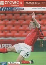 Crewe Alexandra v Sheffield United 09-Oct-1999