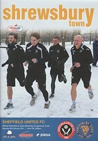Shrewsbury Town v Sheffield United 09-Feb-2013