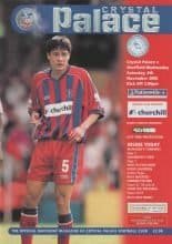 Crystal Palace v Sheffield Wednesday 04-Nov-2000