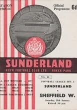Sunderland v Sheffield Wednesday 15-Jan-1966