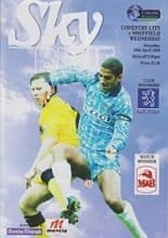 Coventry City v Sheffield Wednesday 16-Apr-1994