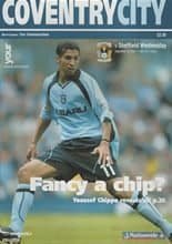 Coventry City v Sheffield Wednesday 18-Sep-2002