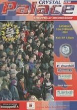 Crystal Palace v Sheffield Wednesday 22-Feb-2003