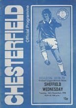 Chesterfield v Sheffield Wednesday 26-Dec-1978