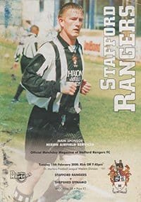 Stafford Rangers v Shepshed Dynamo 15-Feb-2000