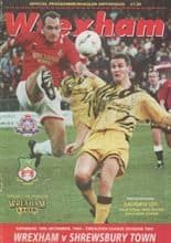 Wrexham v Shrewsbury Town 10-Dec-1994