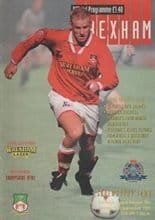 Wrexham v Shrewsbury Town 12-Sep-1995