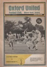 Oxford United v Shrewsbury Town 13-Aug-1977