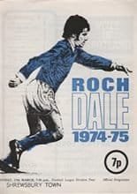 Rochdale v Shrewsbury Town 17-Mar-1975