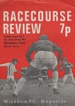 Wrexham v Shrewsbury Town 22-Jan-1972