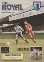 Reading v Shrewsbury Town 23-Jan-1988
