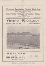 Wrexham v Shrewsbury Town 23-Apr-1960
