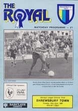 Reading v Shrewsbury Town 23-Apr-1991