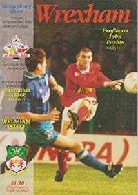 Wrexham v Shrewsbury Town 28-Sep-1993