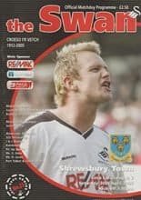 Swansea City v Shrewsbury Town 30-Apr-2005
