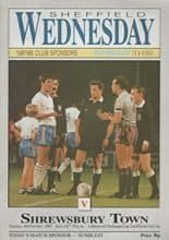 Sheffield Wednesday v Shrewsbury Town 06-Oct-1987