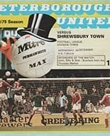 Peterborough United v Shrewsbury Town 06-Aug-1978