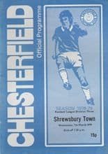 Chesterfield v Shrewsbury Town 07-Mar-1979